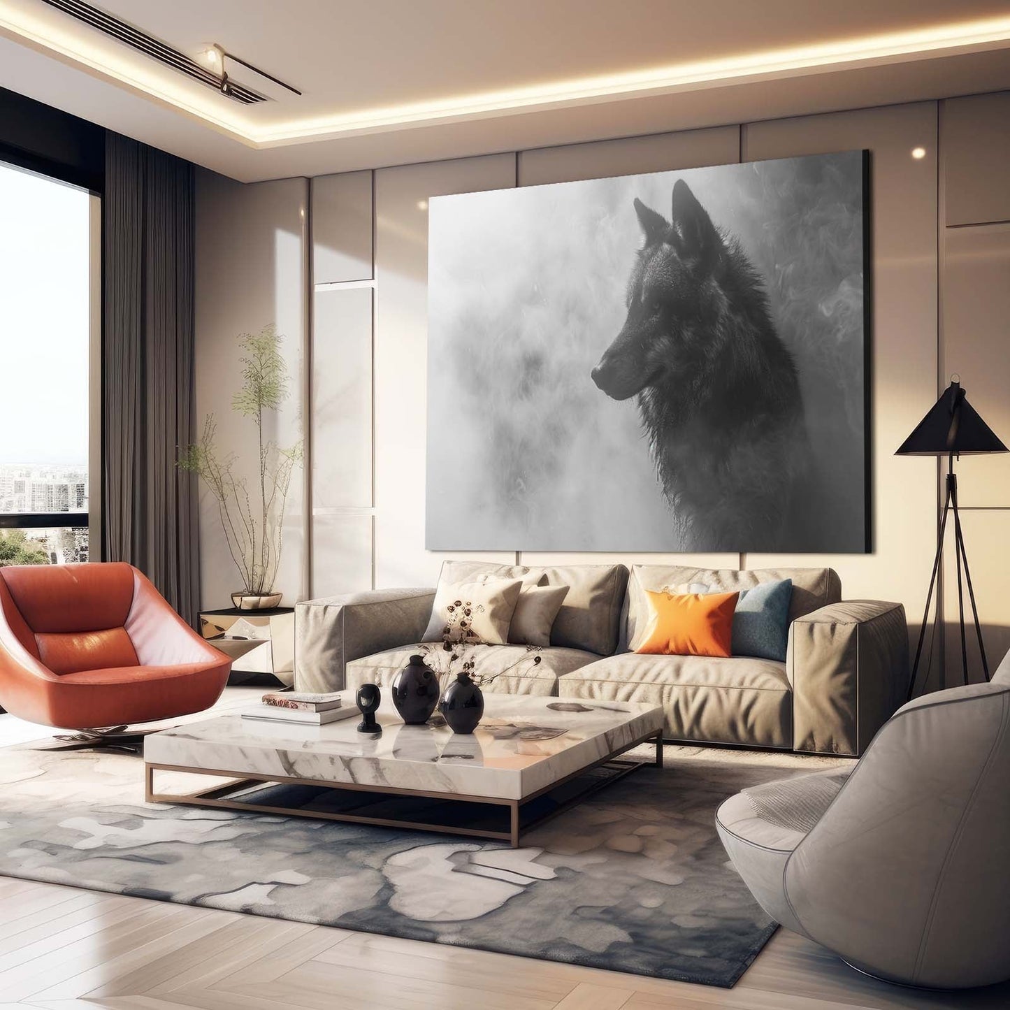 Wolf Canvas Print