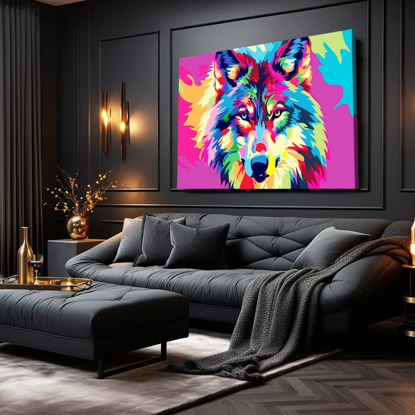 Wolf Decor Art