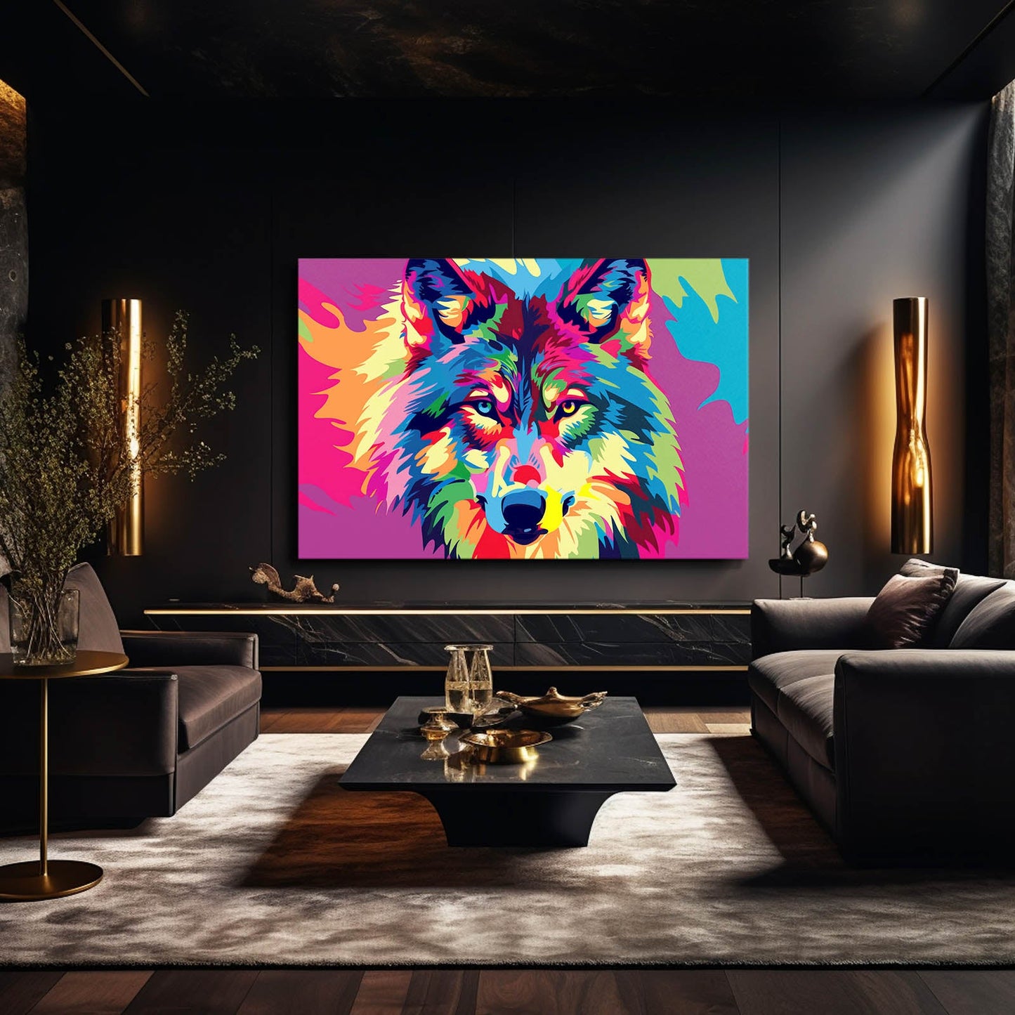 Wolf Decor Art