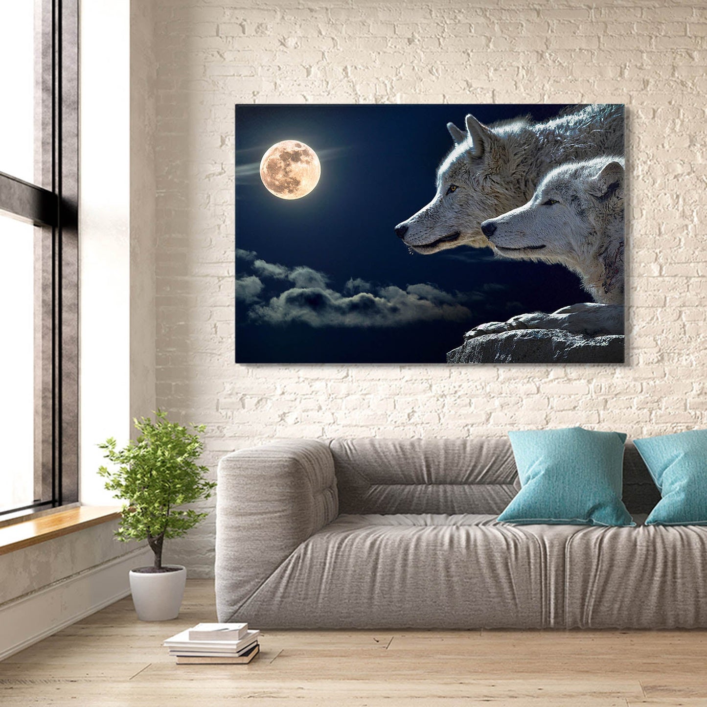 Wolf Family Wall Art