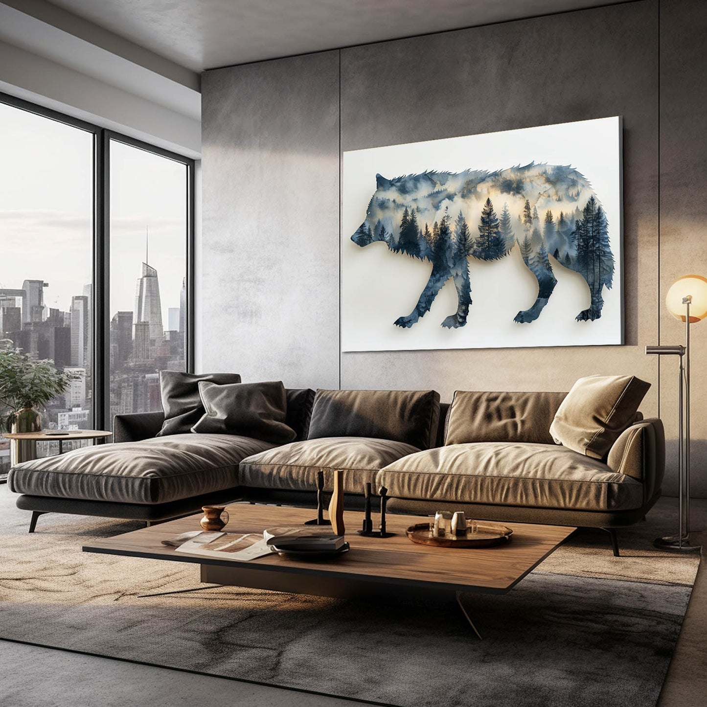 Wolf Nordic Art