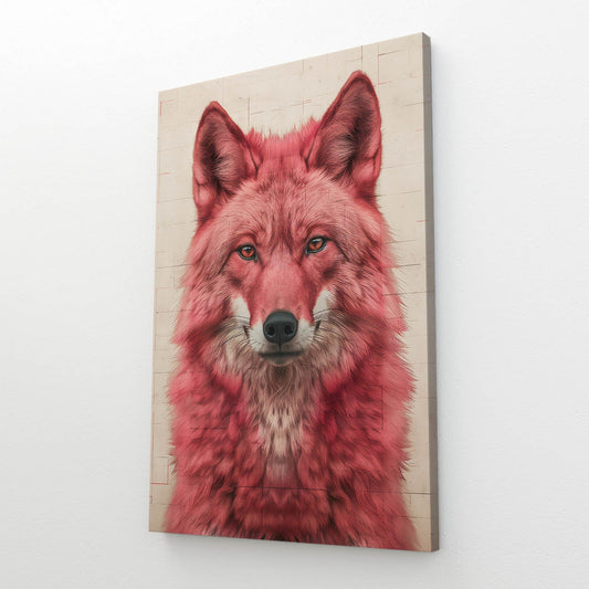 Wolf Pink Art