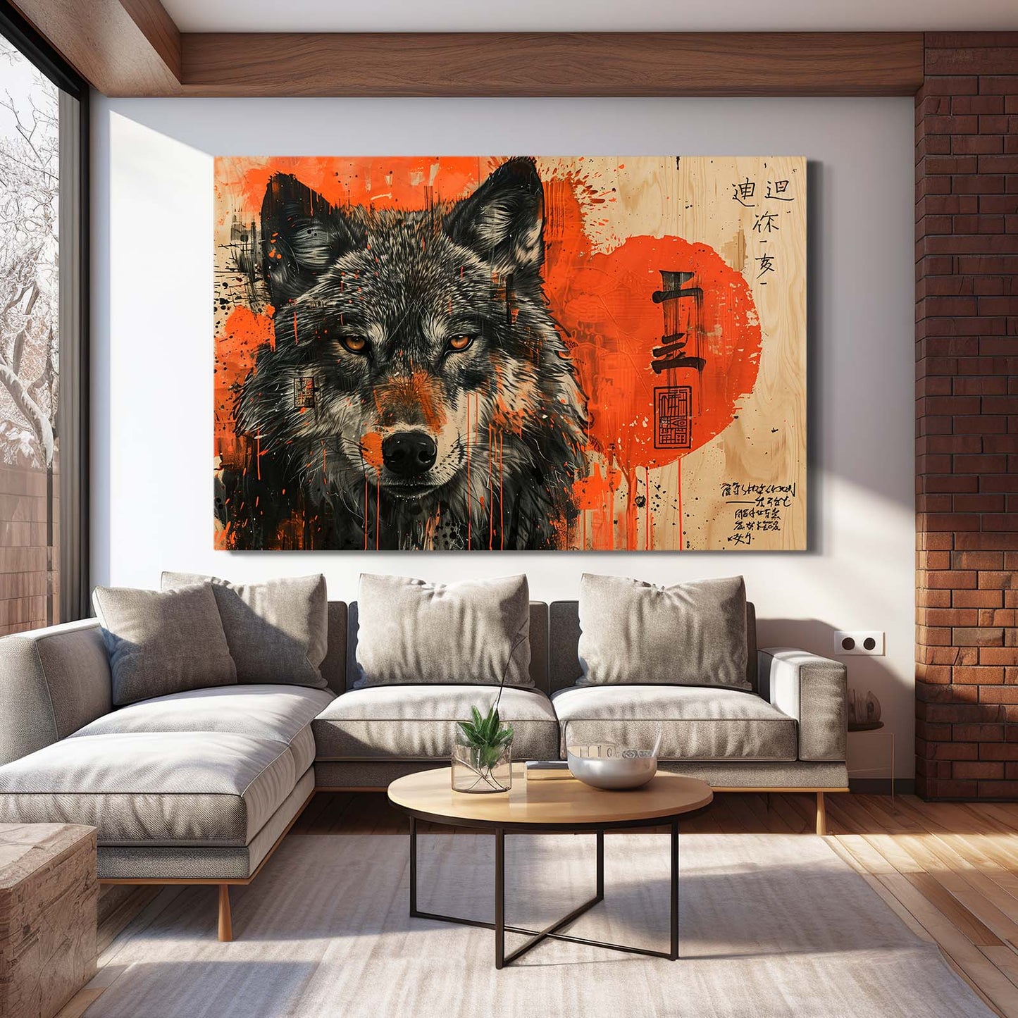 Wolf Pop Art