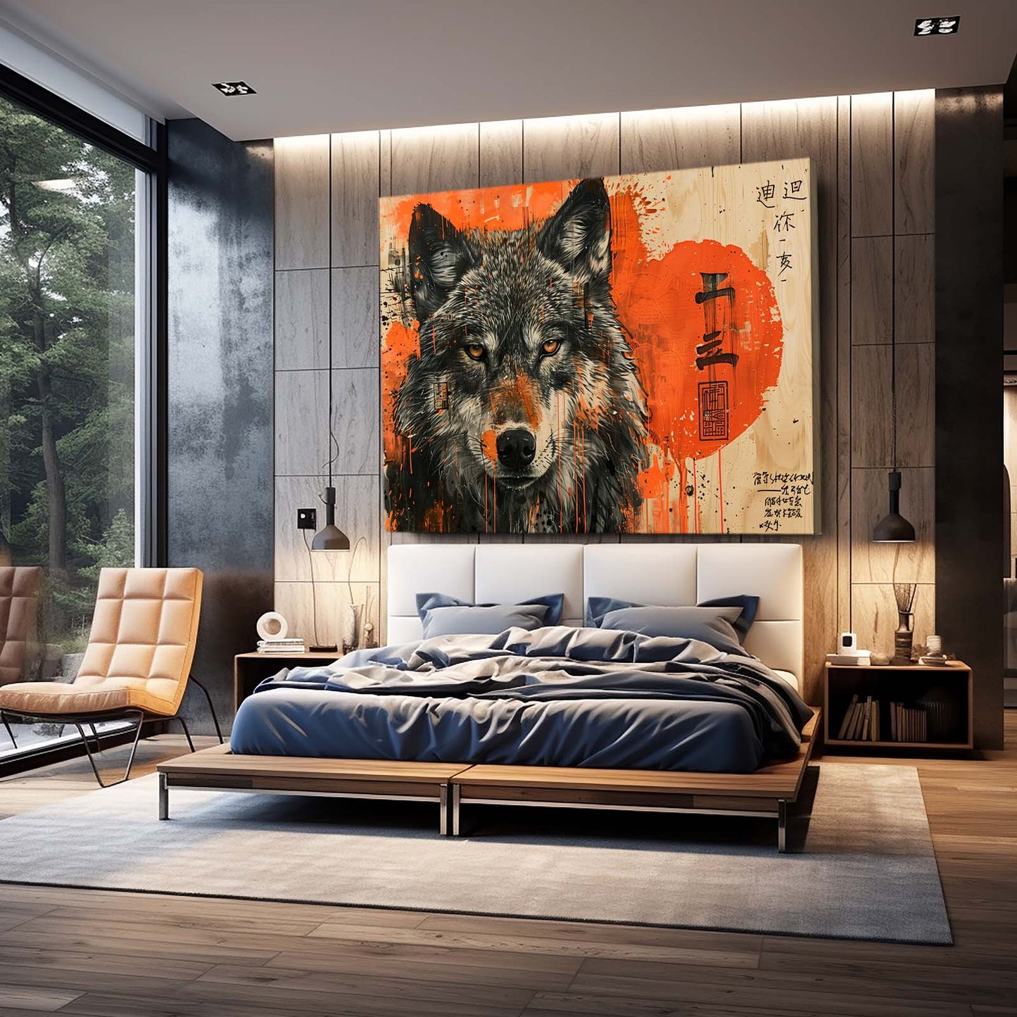Wolf Pop Art