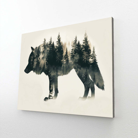 Wolf Shadow Art
