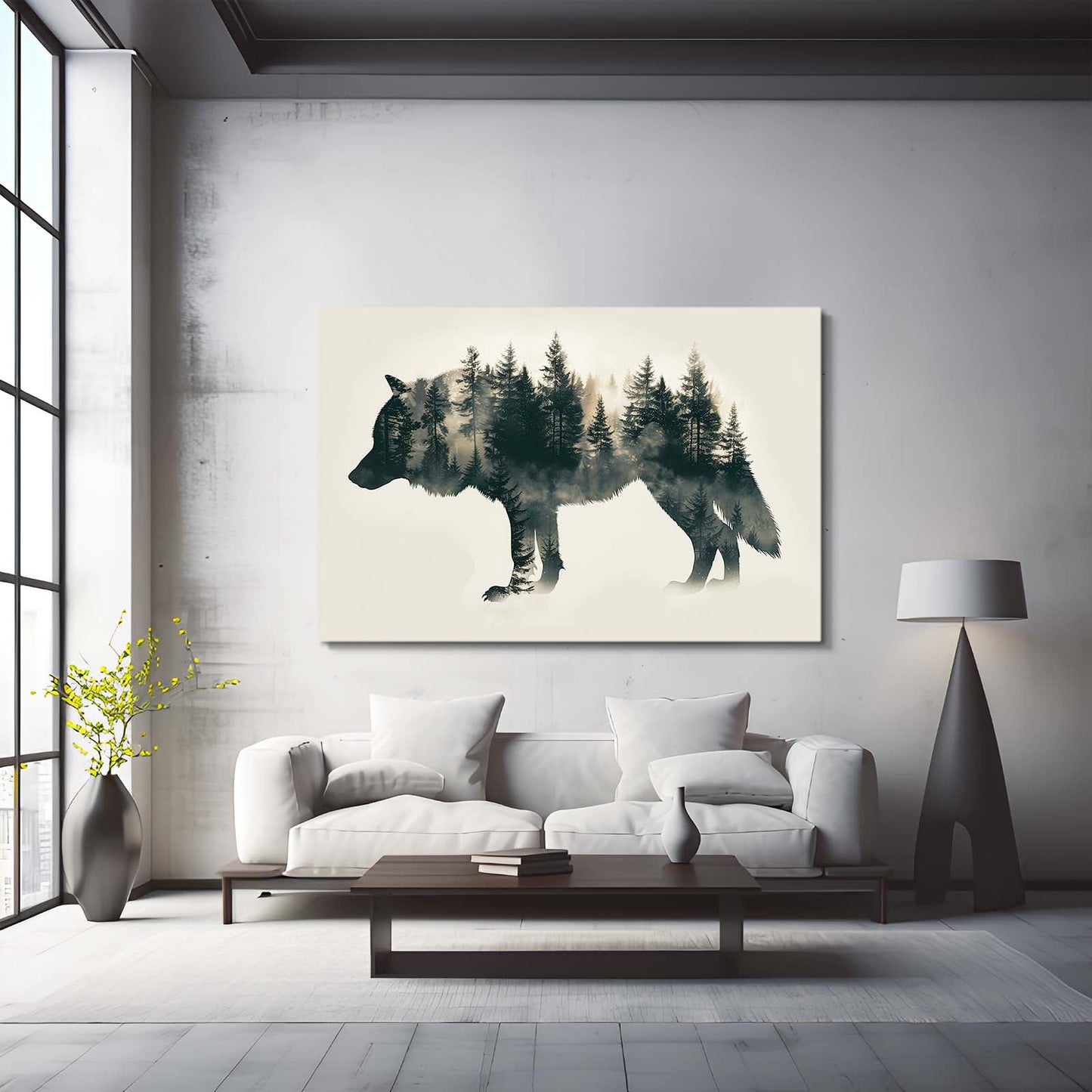 Wolf Shadow Art