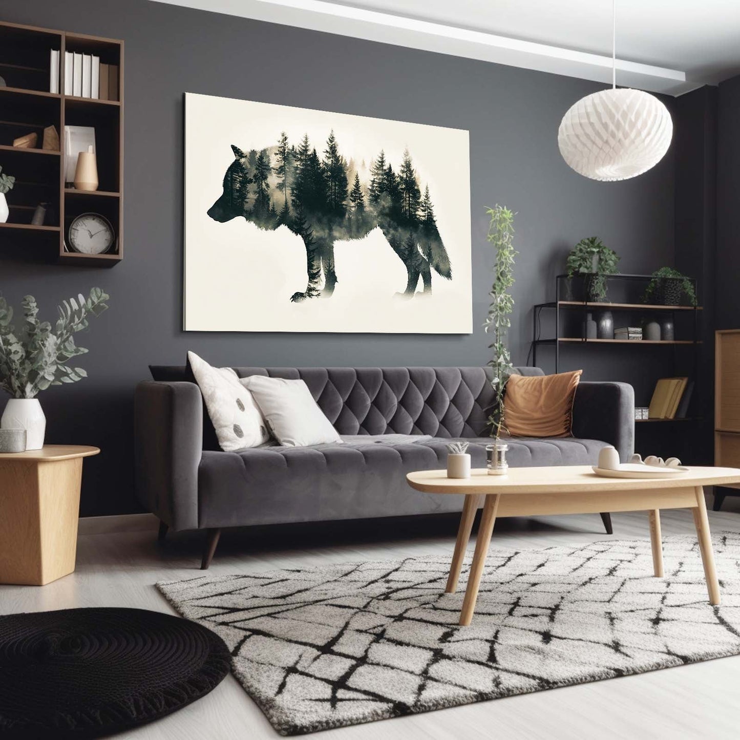 Wolf Shadow Art