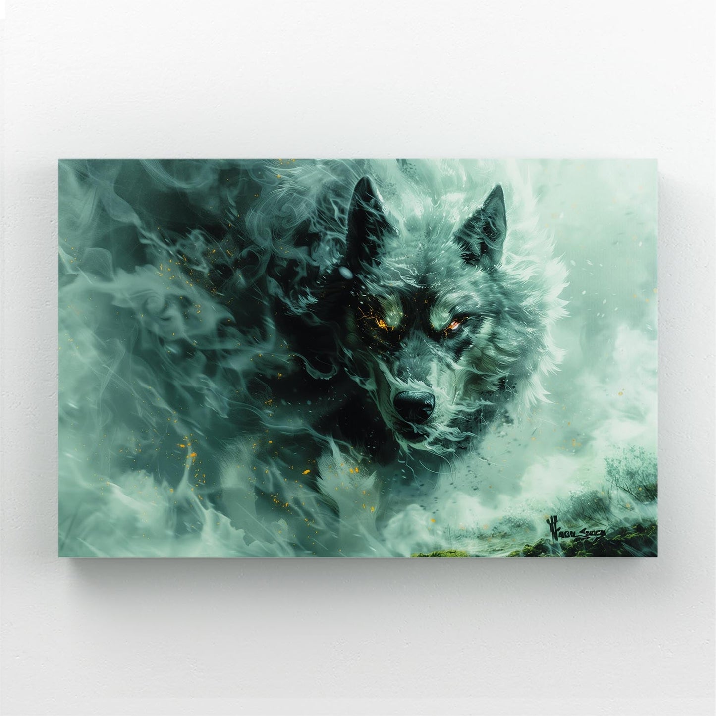 Wolf Surreal Art