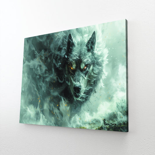 Wolf Surreal Art
