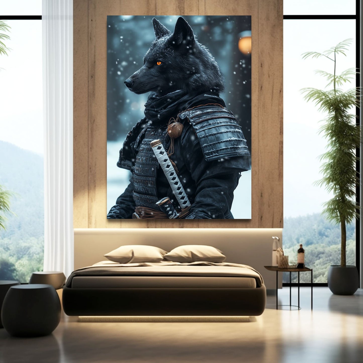 Wolf Surreal Artwork