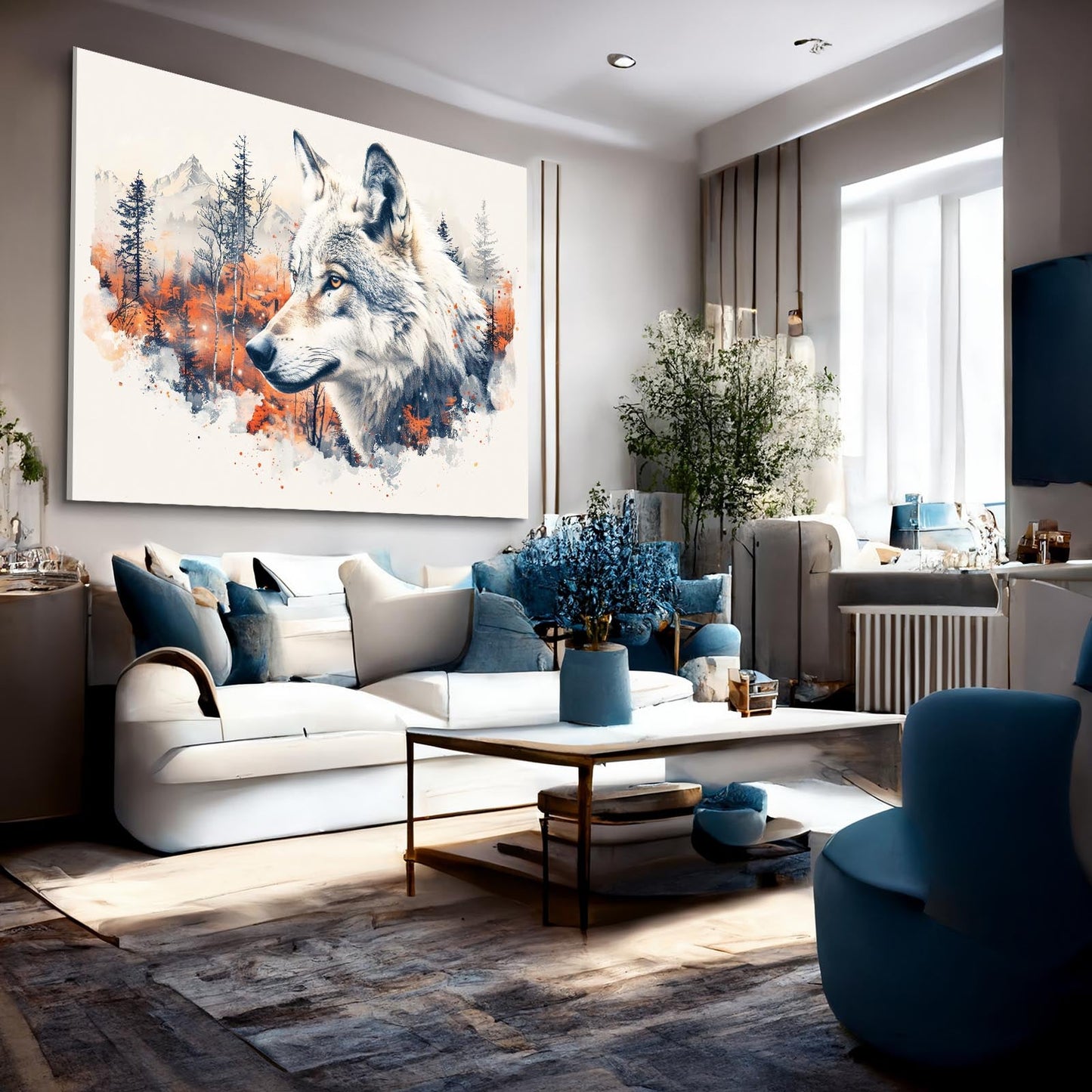 Wolf Wall Decor