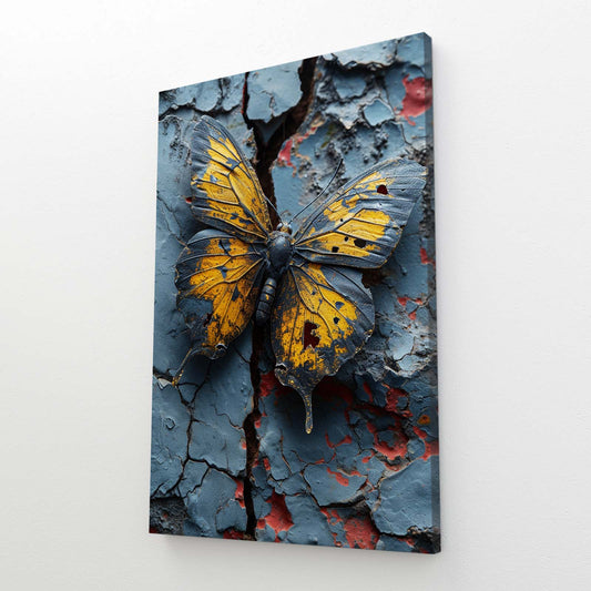 Worn Beauty Butterfly Wall Art