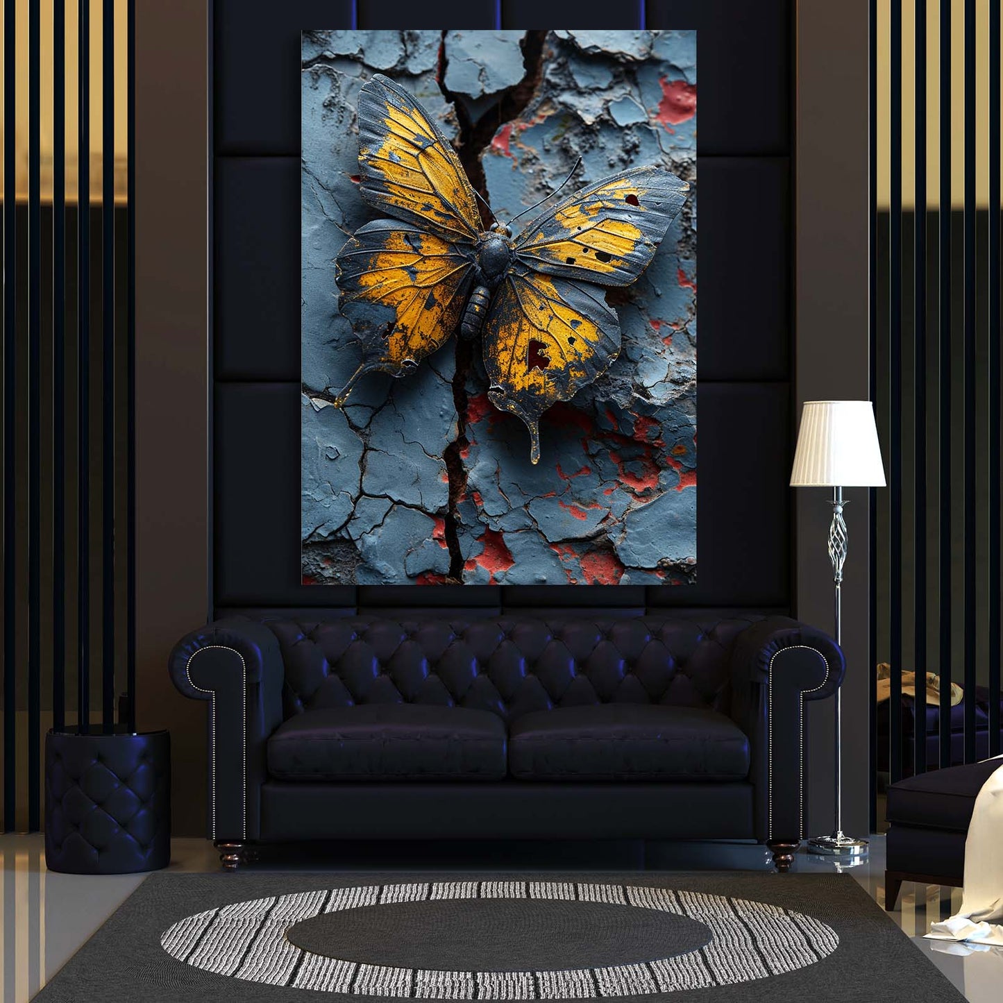 Worn Beauty Butterfly Wall Art