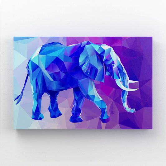 3D Elephant Wall Art
