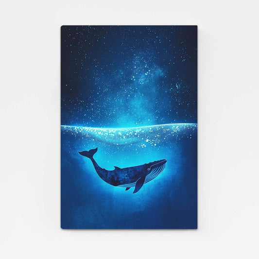 52 Hertz Mystical Whale Art