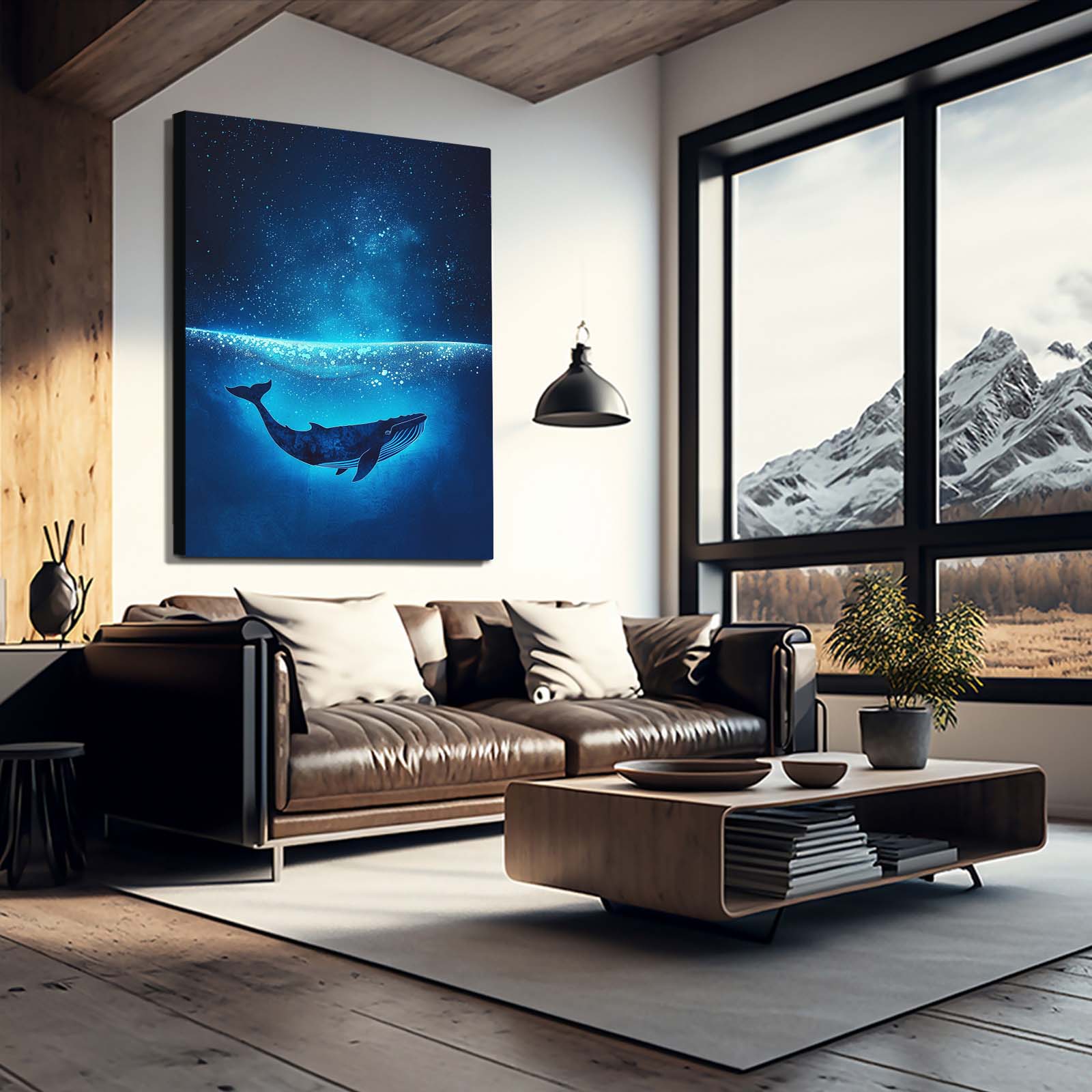 52 Hertz Mystical Whale Art