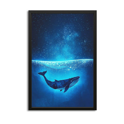 52 Hertz Mystical Whale Art