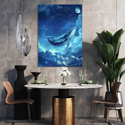 52 Hertz Whale Art