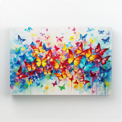 Colorful Butterfly Wall Art