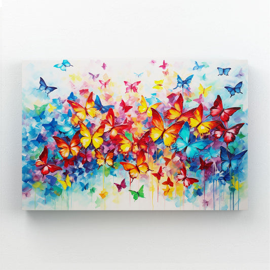 Colorful Butterfly Wall Art