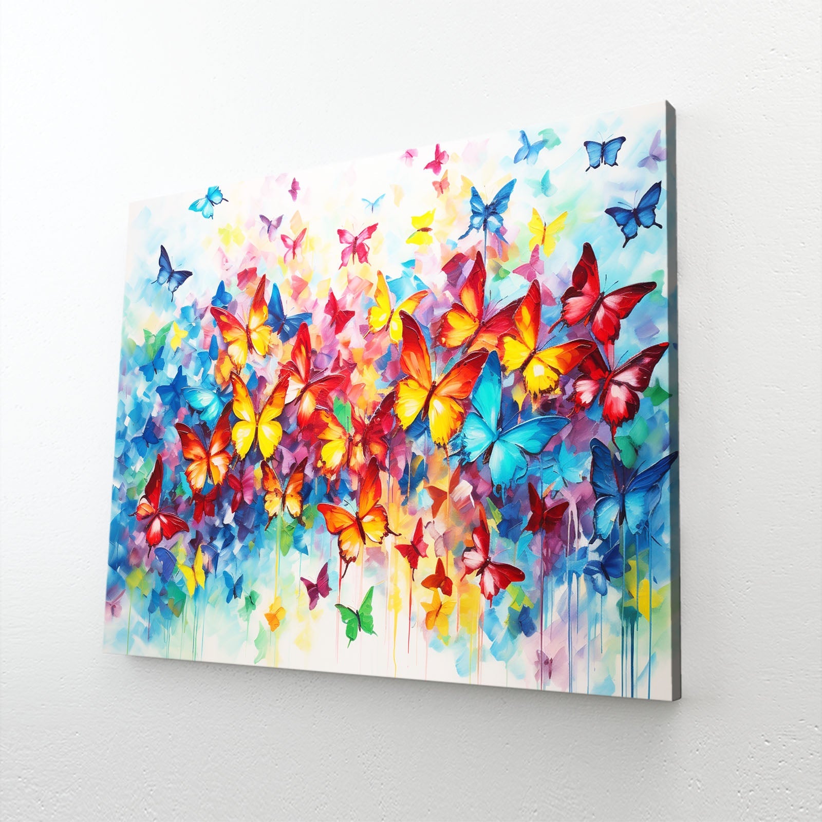 Colorful Butterfly Wall Art