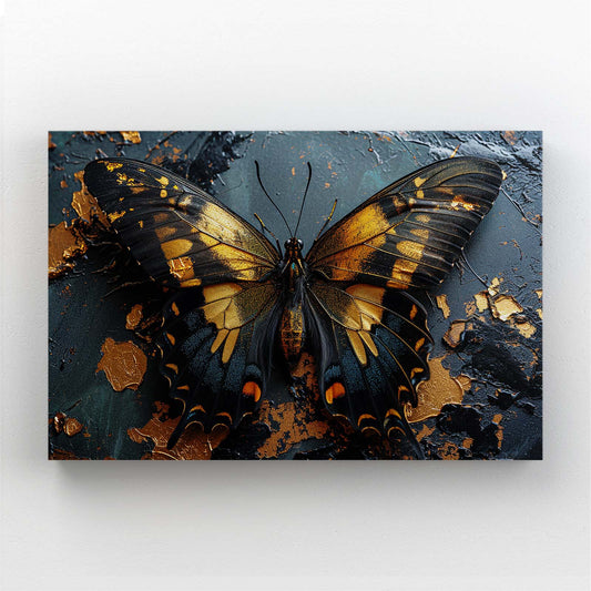 Kintsugi Butterfly Wall Art