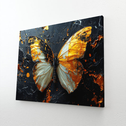 Molten Monarch Butterfly Wall Art
