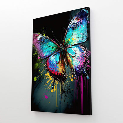 Pop Art Butterfly Wall Art
