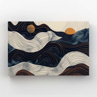 Sun And Moon Boho Wall Art