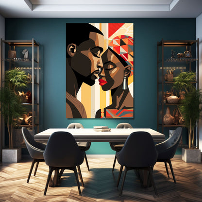 Abstract African Wall Art