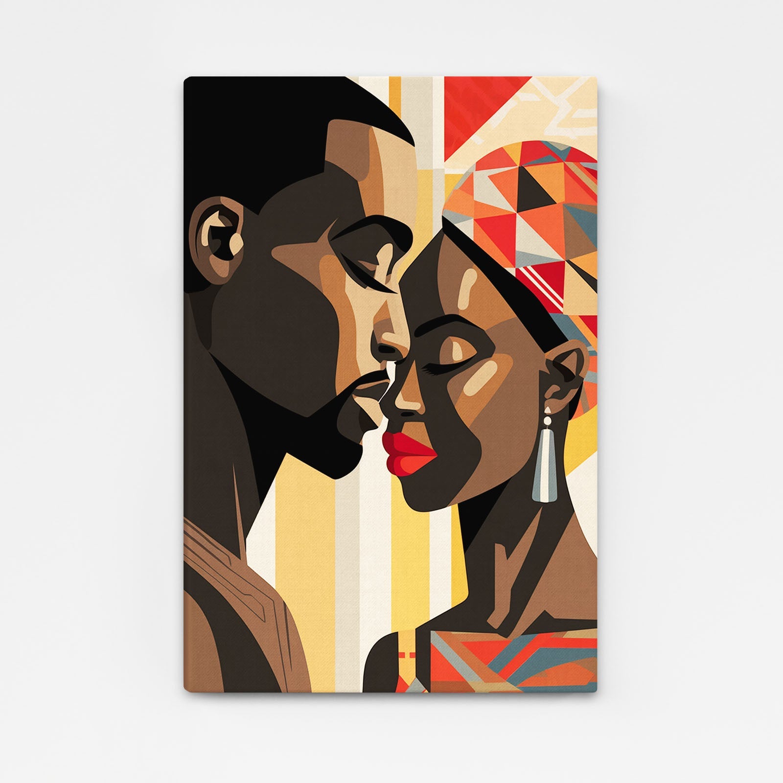 Abstract African Wall Art
