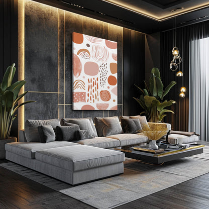 Abstract Boho Wall Artwork