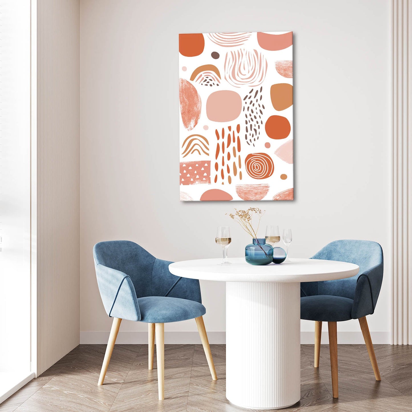 Abstract Boho Wall Artwork