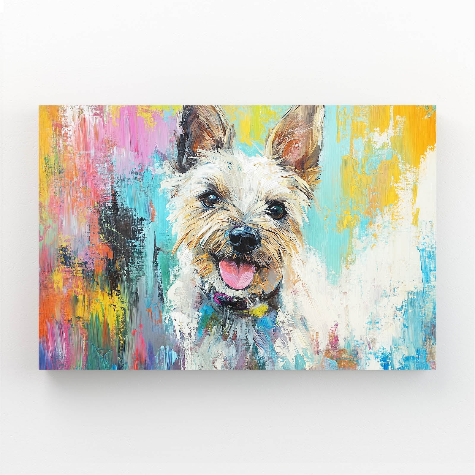 Abstract Dog Artwork