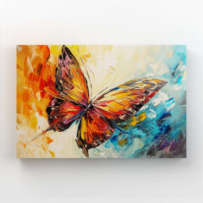 Abstract Firefly Butterfly Wall Art