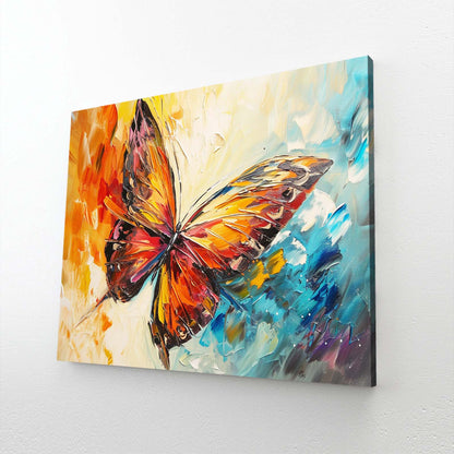 Abstract Firefly Butterfly Wall Art