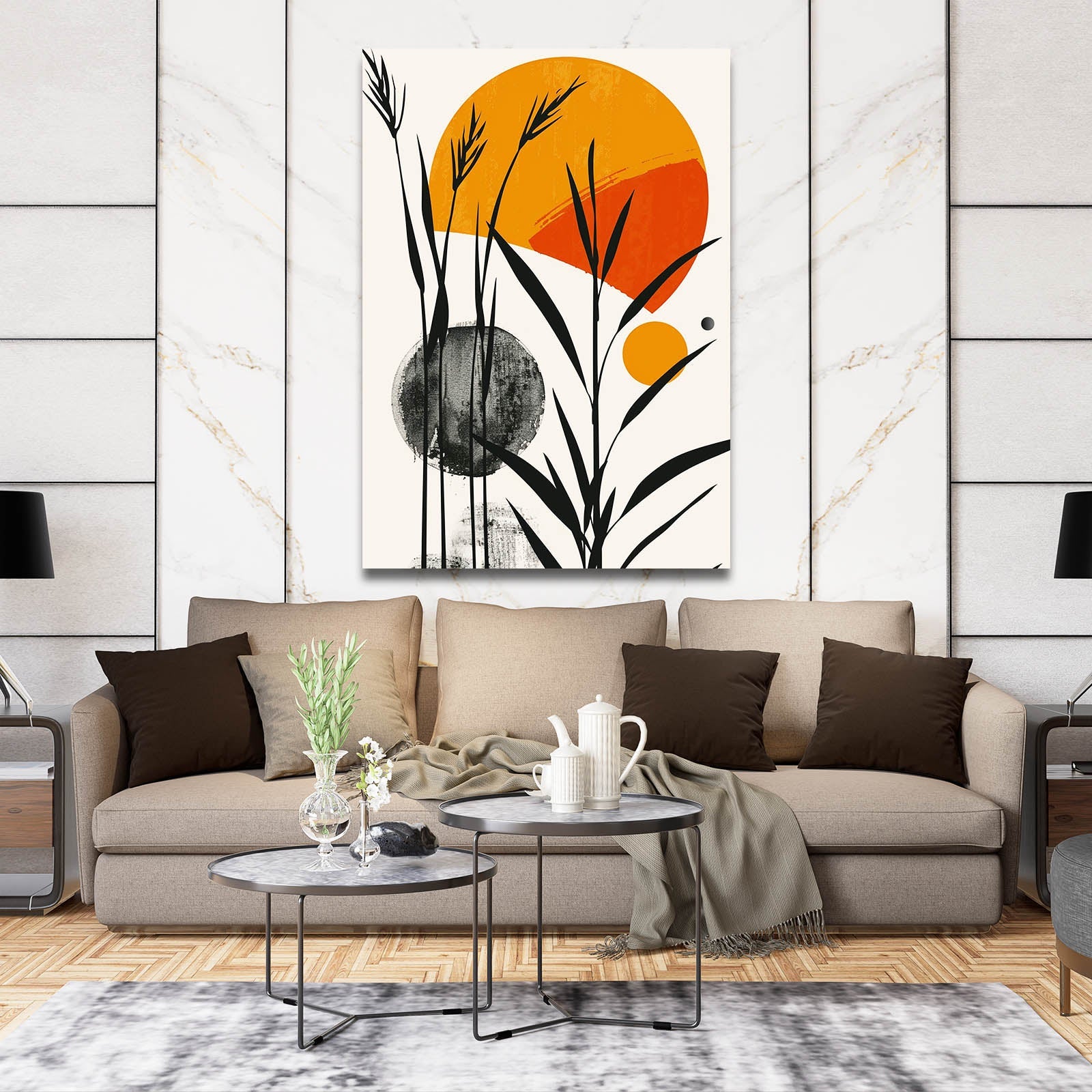 Abstract Nature Boho Art
