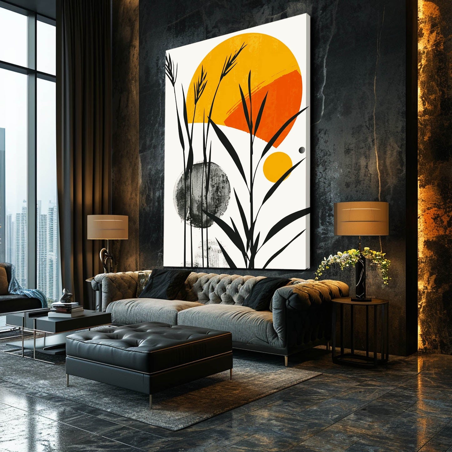 Abstract Nature Boho Art
