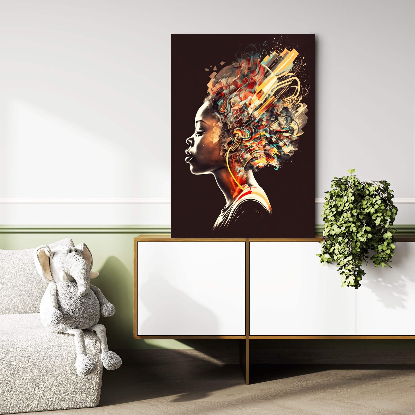 Abstract Soul African Art