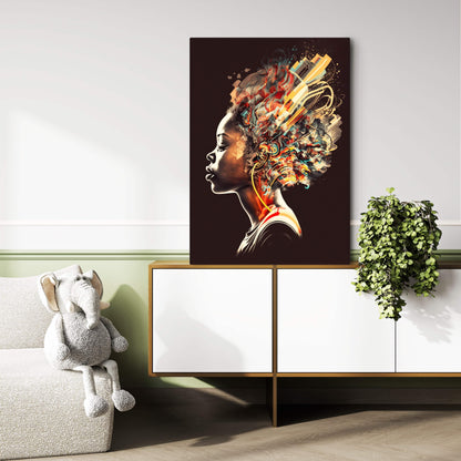 Abstract Soul African Art