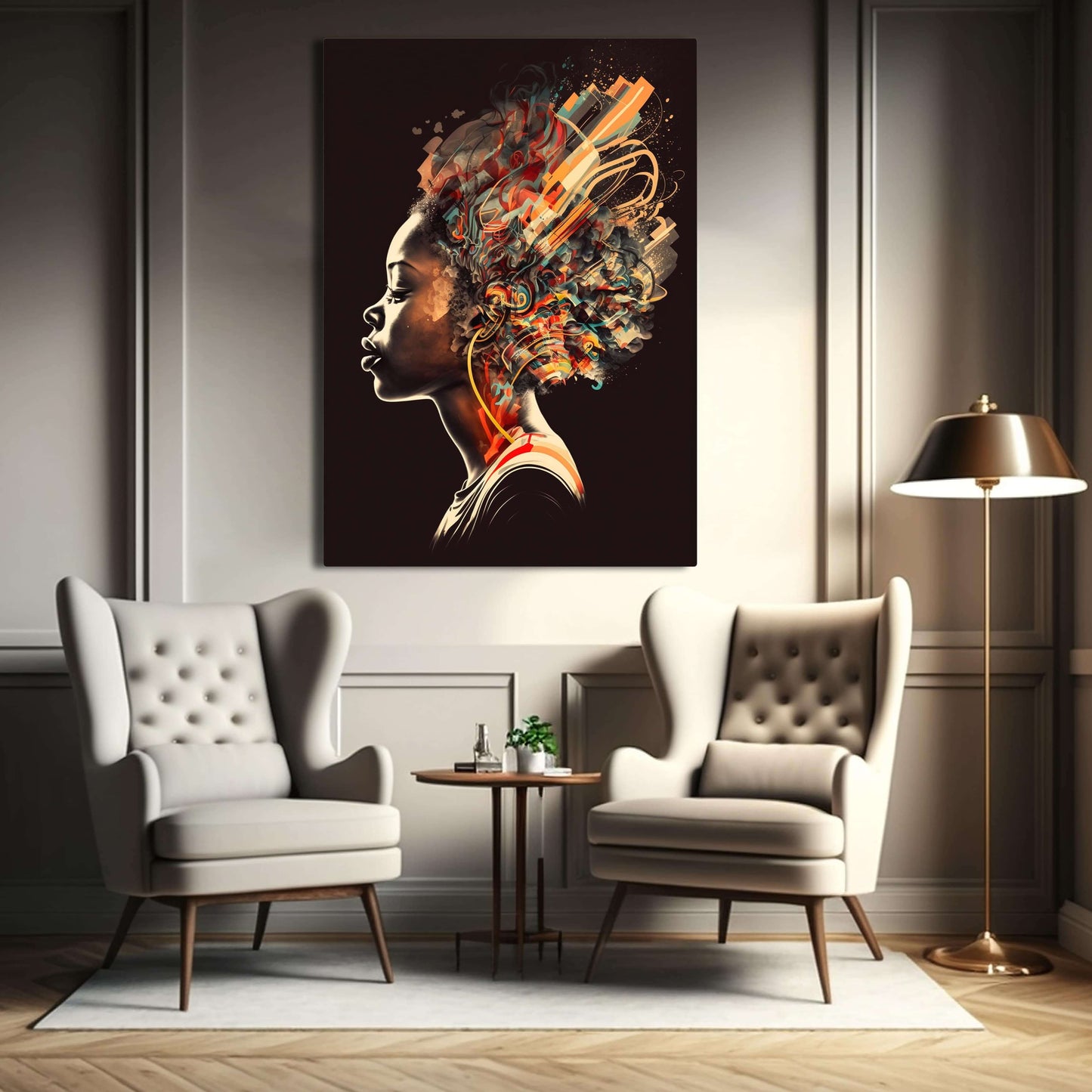 Abstract Soul African Art