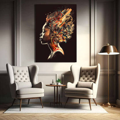 Abstract Soul African Art