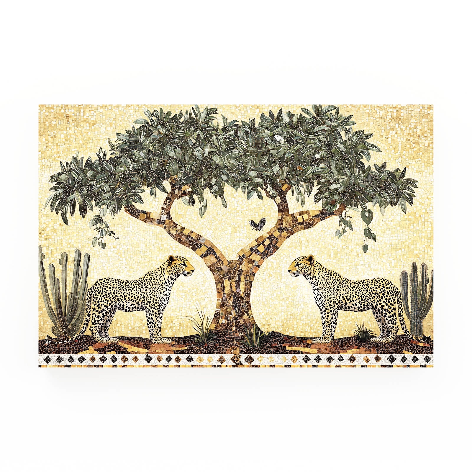 Acacia Tapestry Pair Leopard Art – acacia tapestry pair leopard canvas print