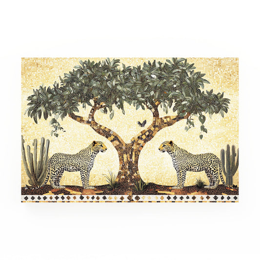 Acacia Tapestry Pair Leopard Art – acacia tapestry pair leopard canvas print