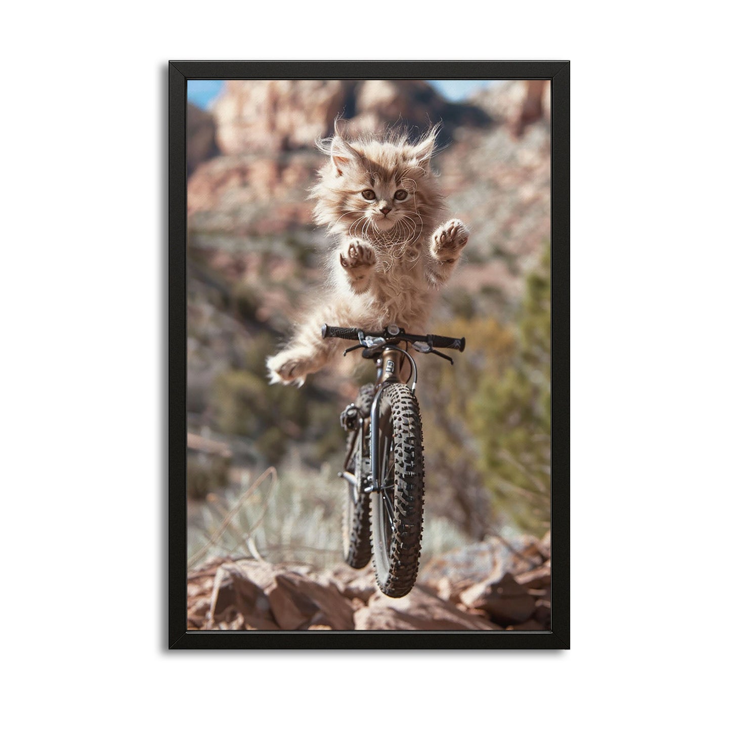Funny Cat Wall Art