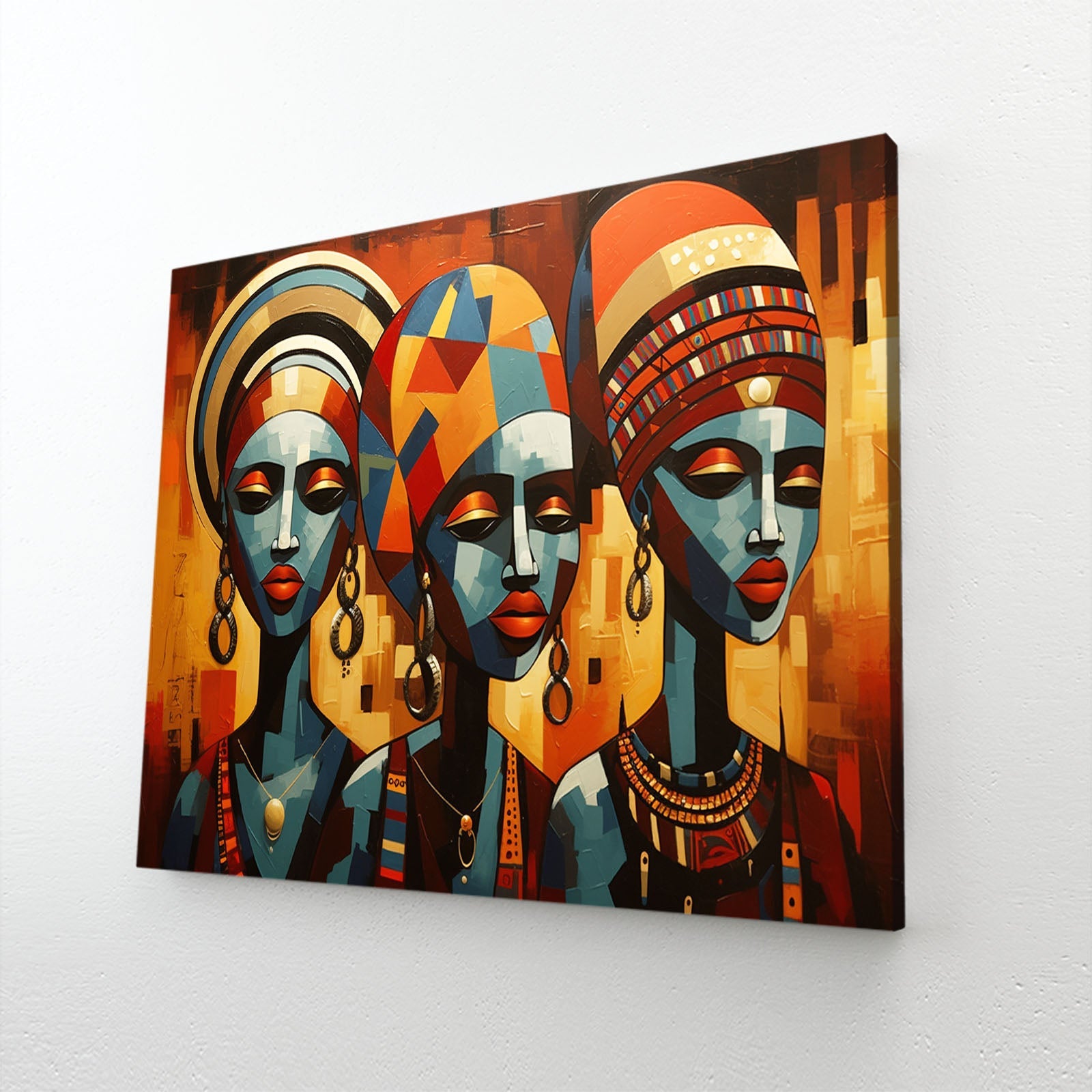 African Abstract Wall Art