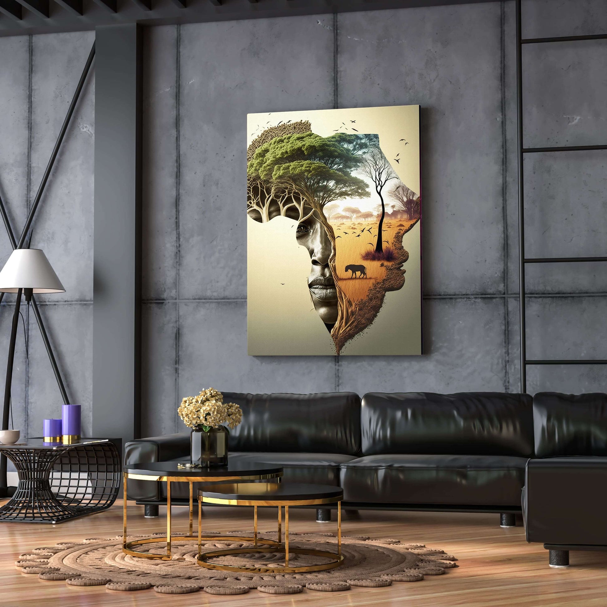 African American Abstract Wall Art