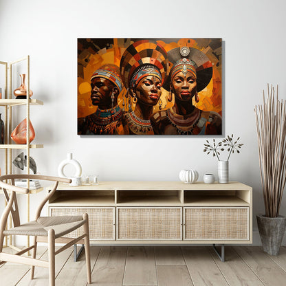 African American Family Wall Art