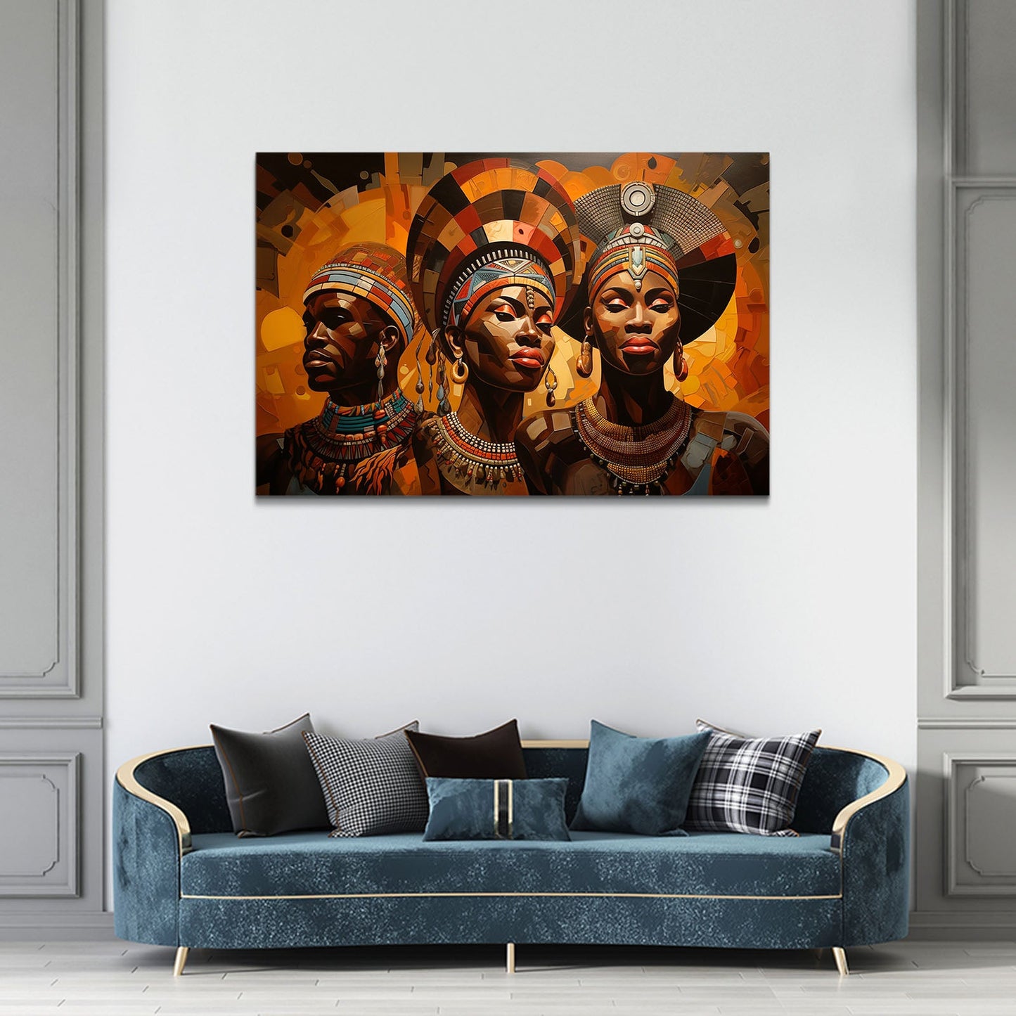 African American Family Wall Art