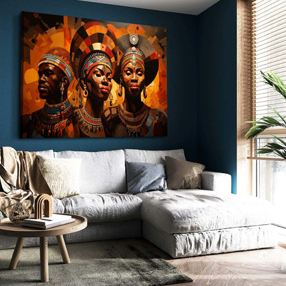 African American Family Wall Art